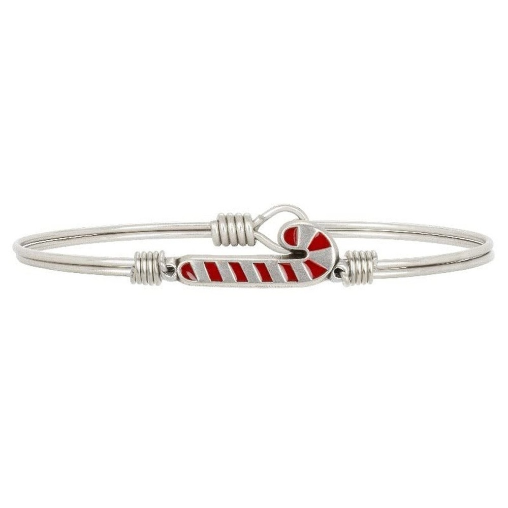 Luca + Danni Candy Cane Bangle Bracelet NWT